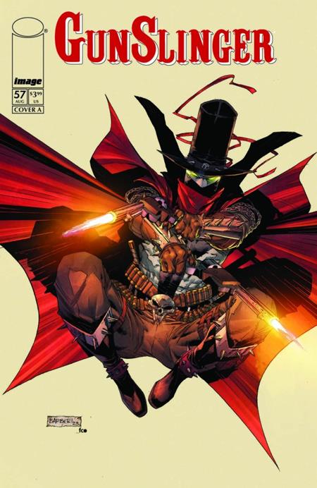 DF GUNSLINGER SPAWN #57 SIGNED BY ERICA SCHULTZ ISBN: 725130369772 - FOC DATE: 10/4/26  - Release Date: 11/25/26