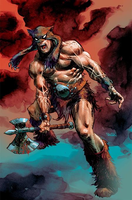 FIRE AND ICE DARKWOLF #5 CVR F DAN PANOSIAN METAL PREMIUM VAR ISBN: 72513036401205061 - FOC DATE: 10/18/26  - Release Date: 11/25/26