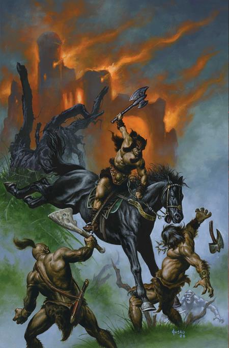 FIRE AND ICE DARKWOLF #5 CVR G JOE JUSKO LTD VIRGIN VAR ISBN: 72513036401205071 - FOC DATE: 10/18/26  - Release Date: 11/18/26