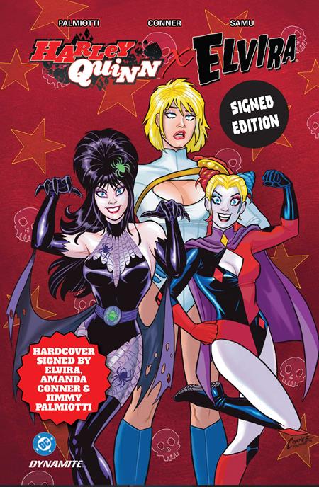HARLEY QUINN X ELVIRA HC SIGNED BY ELVIRA ISBN: 978152413046624999 - FOC DATE: 10/11/26  - Release Date: 11/25/26