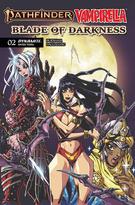 PATHFINDER VAMPIRELLA BLADE OF DARKNESS #2 CVR B ANDREW HUERTA VAR ISBN: 72513036738902021 - FOC DATE: 11/1/26  - Release Date: 11/25/26