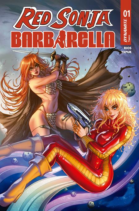 RED SONJA BARBARELLA #1 CVR B COLLETTE TURNER VAR ISBN: 72513036857701021 - FOC DATE: 10/11/26  - Release Date: 11/4/26