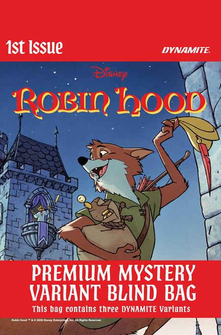 ROBIN HOOD (2026) #1 CVR I PREMIUM MYSTERY BLIND BAG VAR ISBN: 72513036855301091 - FOC DATE: 10/18/26  - Release Date: 11/11/26