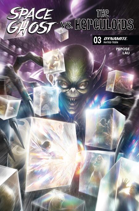 SPACE GHOST VS THE HERCULOIDS #3 CVR A FRANCESCO MATTINA ISBN: 72513036737203011 - FOC DATE: 10/25/26  - Release Date: 11/18/26