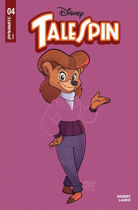 TALESPIN #4 CVR C CARLO LAURO COLOR BLEED VAR ISBN: 72513036660304031 - FOC DATE: 10/18/26  - Release Date: 11/11/26