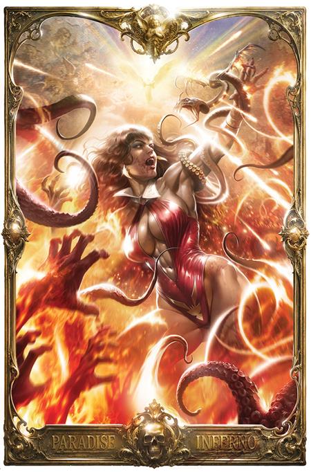 VAMPIRELLA PARADISE #1 CVR H FRANCESCO MATTINA METAL PREMIUM VAR ISBN: 72513036909301081 - FOC DATE: 10/25/26  - Release Date: 12/2/26