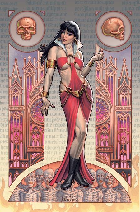 VAMPIRELLA PARADISE #1 CVR I JOSEPH MICHAEL LINSNER LTD VIRGIN VAR ISBN: 72513036909301091 - FOC DATE: 10/25/26  - Release Date: 11/25/26