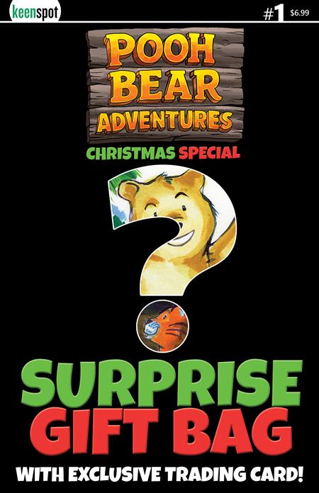 POOH BEAR ADVENTURES CHRISTMAS SPECIAL #1 (ONE SHOT) CVR B SURPRISE COVER BAGGED WITH TRADING CARD VAR ISBN: 60283502353900121 - FOC DATE: 9/27/26  - Release Date: 11/18/26