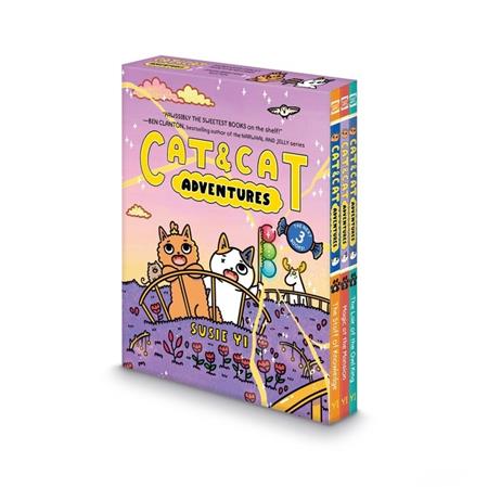 CAT & CAT ADVENTURES A GRAPHIC NOVEL TP 3-BOOK BOX SET (VOLS 04 & 05 & 06) ISBN: 978006357466352697 - FOC DATE: 10/4/26  - Release Date: 11/4/26