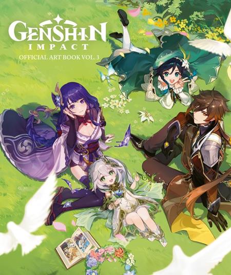 GENSHIN IMPACT OFFICIAL ART BOOK TP VOL 03 ISBN: 978000881507353500 - FOC DATE: 10/11/26  - Release Date: 11/11/26