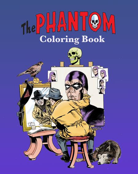 PHANTOM COLORING BOOK TP ISBN: 978161345298151999 - FOC DATE: 9/27/26  - Release Date: 1/6/27