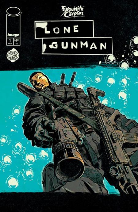 EXQUISITE CORPSES LONE GUNMAN #1 (OF 5) CVR A ALBERTO PONTICELLI & JORDIE BELLAIRE (MR) ISBN: 70985304933300111 - FOC DATE: 10/11/26  - Release Date: 11/4/26