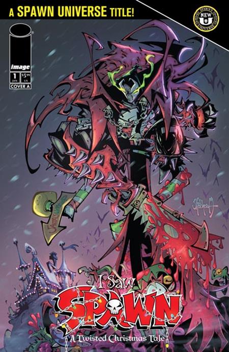I SAW SPAWN A TWISTED CHRISTMAS TALE #1 (OF 2) CVR A ROB SKETCHCRAFT DUENAS ISBN: 70985304935700111 - FOC DATE: 10/11/26  - Release Date: 11/4/26