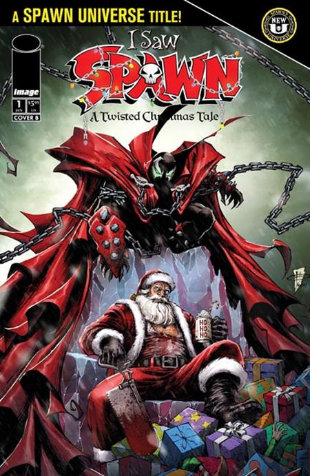 I SAW SPAWN A TWISTED CHRISTMAS TALE #1 (OF 2) CVR B DANIEL HENRIQUES VAR ISBN: 70985304935700121 - FOC DATE: 10/11/26  - Release Date: 11/4/26