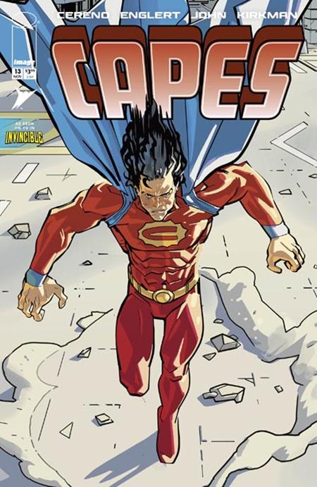INVINCIBLE UNIVERSE CAPES #13 CVR B CONOR HUGHES VAR ISBN: 70985304498701321 - FOC DATE: 11/1/26  - Release Date: 11/25/26