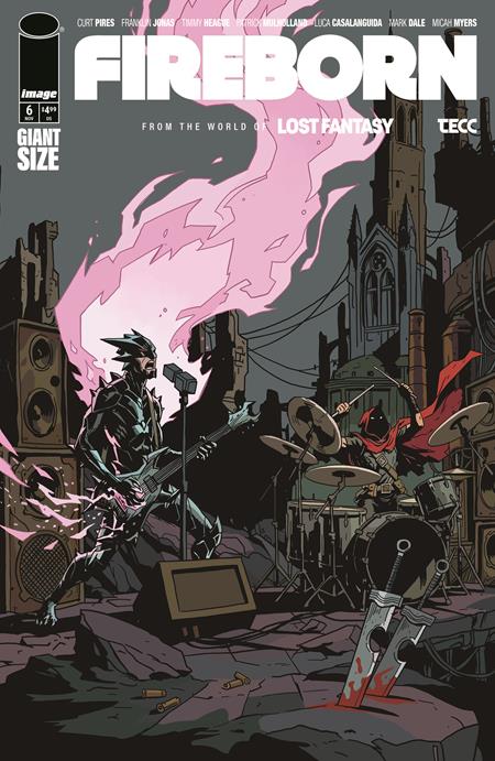 FIREBORN #6 CVR E EMMANUEL GERVASONI CARDSTOCK CONCERT VAR ISBN: 70985304615800651 - FOC DATE: 11/1/26  - Release Date: 11/25/26