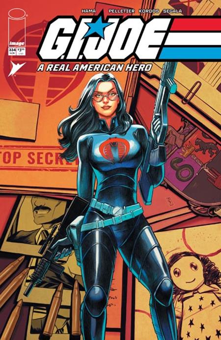 GI JOE A REAL AMERICAN HERO #334 CVR C NIMIT MALAVIA SECRET DOSSIER VAR ISBN: 70985303878833431 - FOC DATE: 10/18/26  - Release Date: 11/11/26