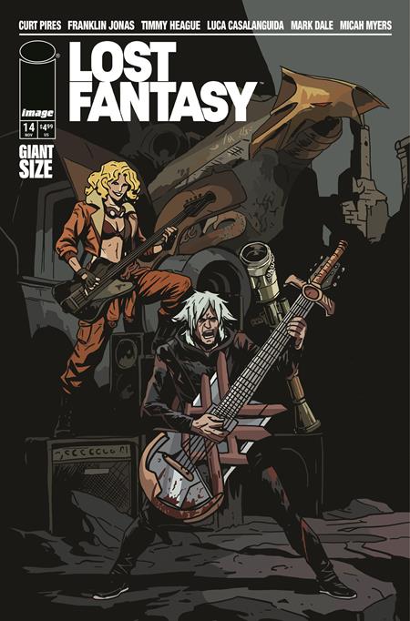 LOST FANTASY #14 CVR C EMMANUEL GERVASONI CARDSTOCK CONCERT VAR ISBN: 70985304284601431 - FOC DATE: 11/1/26  - Release Date: 11/25/26