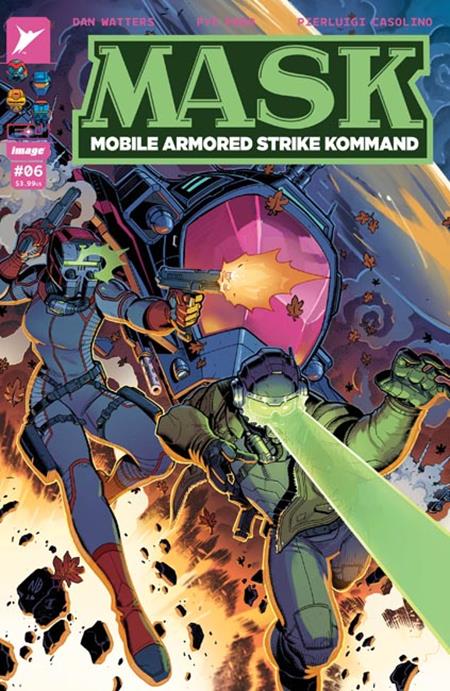 MASK #6 CVR C NICK BRADSHAW & JIM CHARALAMPIDIS VAR ISBN: 70985304713100631 - FOC DATE: 10/11/26  - Release Date: 11/4/26