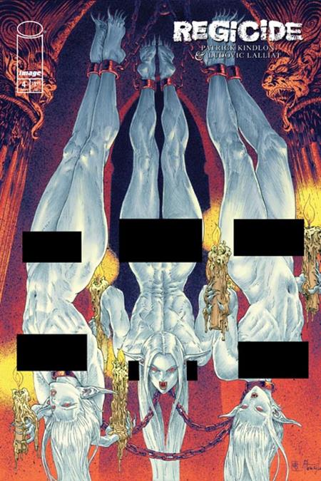REGICIDE #4 (OF 4) CVR B ATOMCYBER NSFW POLYBAGGED VAR (MR) ISBN: 70985304831200421 - FOC DATE: 10/18/26  - Release Date: 11/11/26