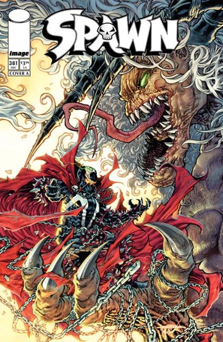 SPAWN #381 CVR A HARVEY TOLIBAO ISBN: 70985300214738111 - FOC DATE: 11/1/26  - Release Date: 11/25/26