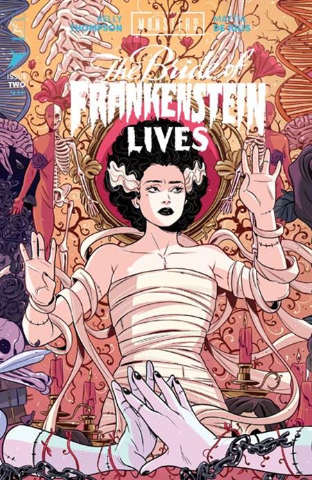 UNIVERSAL MONSTERS THE BRIDE OF FRANKENSTEIN LIVES #2 (OF 4) CVR C LUANA VECCHIO CONNECTING VAR ISBN: 70985304888600231 - FOC DATE: 11/1/26  - Release Date: 11/25/26