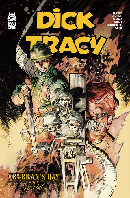 DICK TRACY VETERANS DAY SPECIAL (ONE SHOT) CVR B FRANCESCO SCIMONELLI VAR ISBN: 60396240474101021 - FOC DATE: 10/18/26  - Release Date: 11/11/26