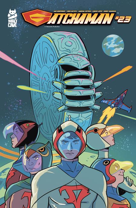 GATCHAMAN #23 CVR B NATACHA BUSTOS VAR ISBN: 60194704601602321 - FOC DATE: 11/1/26  - Release Date: 11/25/26