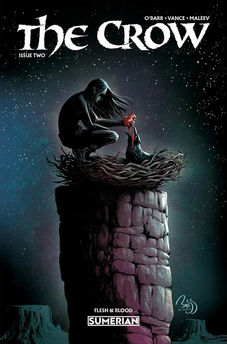 CROW FLESH AND BLOOD #2 CVR B DANIEL BAYLISS VAR (MR) ISBN: 76353230912500221 - FOC DATE: 10/11/26  - Release Date: 11/11/26