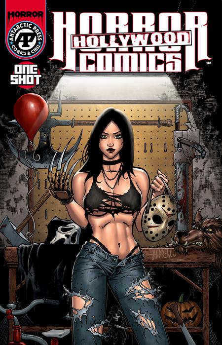 HORROR COMICS HOLLYWOOD (ONE SHOT) CVR A ANDREW MANGUM ISBN: 61072108073300111 - FOC DATE: 10/18/26  - Release Date: 11/18/26