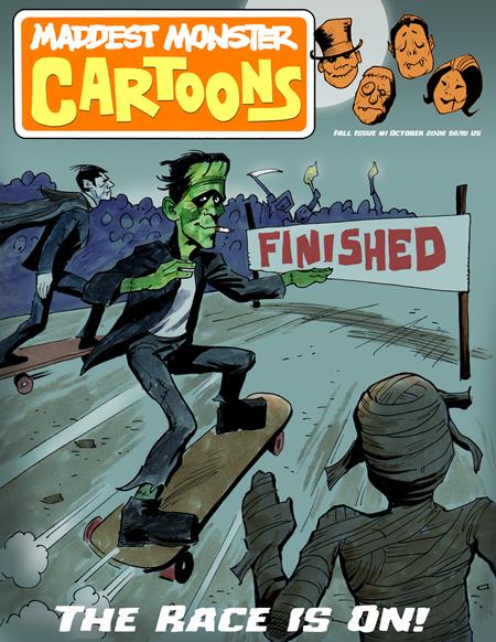 MADDEST MONSTER CARTOONS MAGAZINE #1 ISBN: 76353275366900111 - FOC DATE: 9/27/26  - Release Date: 11/11/26