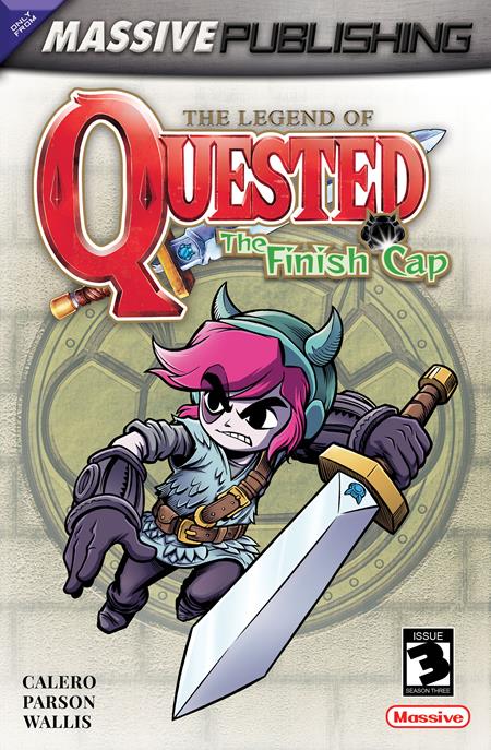 QUESTED #3 (OF 3) CVR C TREVOR RICHARDSON VIDEO GAME HOMAGE VAR ISBN: 72355236096400331 - FOC DATE: 10/4/26  - Release Date: 11/18/26