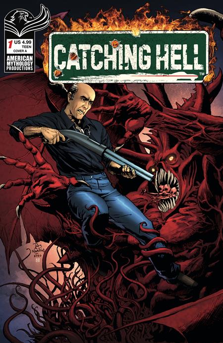 CATCHING HELL FEAT REGGIE BANNISTER #1 ROY ALLAN MARTINEZ SIGNED BY SA CHECK & JAMES KUHORIC VAR ISBN: 85609100696000181 - FOC DATE: 10/4/26  - Release Date: 11/4/26