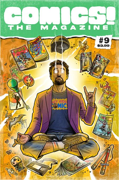 COMICS THE MAGAZINE #9 ISBN: 00199284277700911 - FOC DATE: 10/11/26  - Release Date: 11/4/26