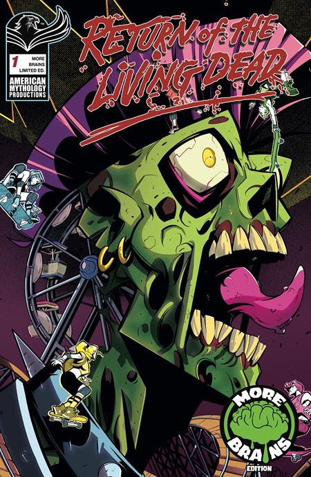 RETURN LIVING DEAD #1 ANDREA ARCARI MORE BRAINS LIMITED (MR) ISBN: 78200334611700121 - FOC DATE: 10/4/26  - Release Date: 11/4/26