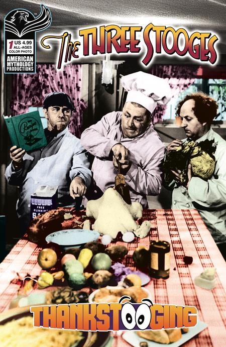 THREE STOOGES THANKSTOOGING #1 (ONE SHOT) CVR C COLOR PHOTO VAR ISBN: 78200334612400131 - FOC DATE: 10/18/26  - Release Date: 11/25/26
