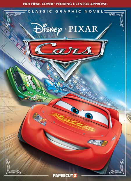 DISNEY PIXAR CLASSIC GRAPHIC NOVEL CARS TP ISBN: 978154583626250999 - FOC DATE: 10/18/26  - Release Date: 11/11/26