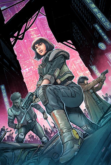 BLADE RUNNER TOKYO NEXUS DIE WITH HONOR #1 (OF 4) CVR E DYLAN TEAGUE VIRGIN CARDSTOCK VAR ISBN: 79361173640500151 - FOC DATE: 10/11/26  - Release Date: 11/4/26