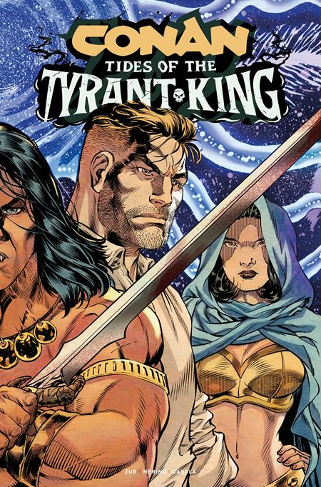 CONAN THE BARBARIAN TIDES OF THE TYRANT KING #3 (OF 4) CVR B JESUS MERINO CONNECTING VAR (MR) ISBN: 65946000603100321 - FOC DATE: 10/25/26  - Release Date: 11/18/26