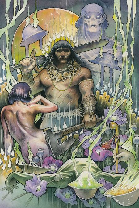 CONAN THE BARBARIAN TIDES OF THE TYRANT KING #3 (OF 4) CVR F JOHN BAIZLEY VIRGIN CARDSTOCK VAR (MR) ISBN: 65946000603100361 - FOC DATE: 10/25/26  - Release Date: 11/18/26