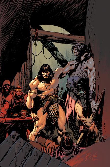 CONAN THE BARBARIAN #37 CVR G ROBERTO DE LA TORRE VIRGIN CARDSTOCK VAR (MR) ISBN: 79361173648103771 - FOC DATE: 11/1/26  - Release Date: 11/25/26