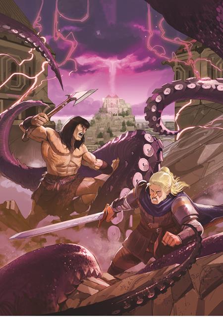 CONAN & DRAGONERO #7 (OF 7) CVR B LORENZO NUTI VIRGIN CARDSTOCK VAR (MR) ISBN: 65946045881600721 - FOC DATE: 10/11/26  - Release Date: 11/4/26