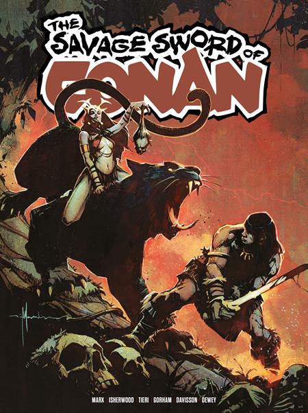 SAVAGE SWORD OF CONAN #17 CVR B NICK MARINKOVICH VAR (MR) ISBN: 79361173690001721 - FOC DATE: 10/18/26  - Release Date: 11/11/26