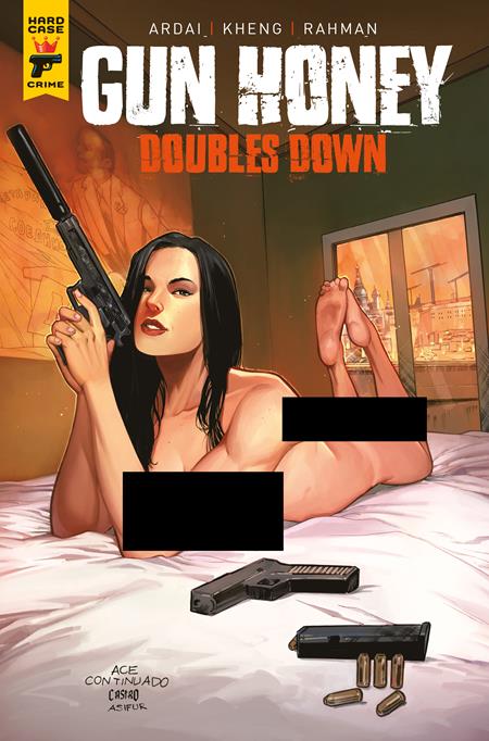 GUN HONEY DOUBLES DOWN NUDE #1-4 PACK (MR) ISBN: 65946003736300111 - FOC DATE: 10/11/26  - Release Date: 11/18/26