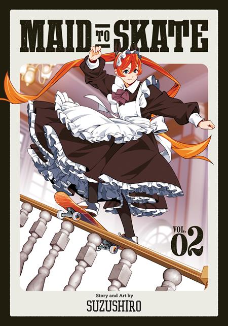 MAID TO SKATE TP VOL 02 ISBN: 978197476937751499 - FOC DATE: 10/11/26  - Release Date: 11/18/26