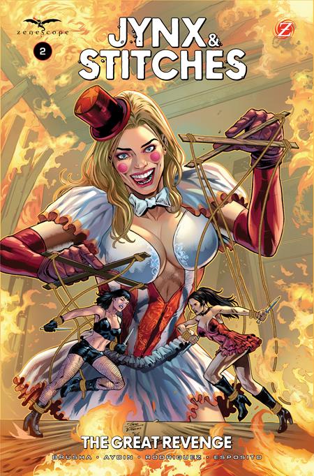 JYNX AND STITCHES THE GREAT REVENGE #2 (OF 3) CVR B IGOR VITORINO VAR ISBN: 73238850830300221 - FOC DATE: 9/27/26  - Release Date: 11/11/26