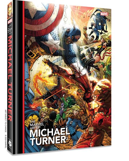 MARVEL ART OF MICHAEL TURNER HC DIRECT MARKET ED  - Release Date:  12/11/24