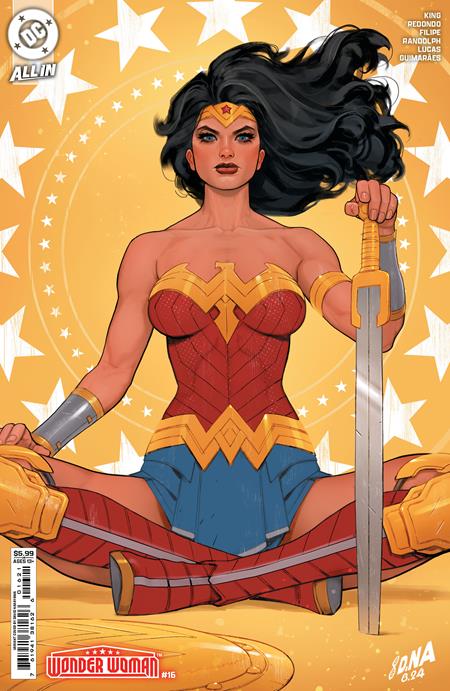 WONDER WOMAN #16 CVR B DAVID NAKAYAMA CARD STOCK VAR  - Release Date:  12/18/24