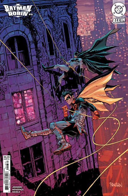 BATMAN AND ROBIN #16 CVR C DAN PANOSIAN CARD STOCK VAR  - Release Date:  12/11/24