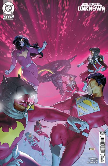 CHALLENGERS OF THE UNKNOWN #1 (OF 6) CVR B TAURIN CLARKE CARD STOCK VAR  - Release Date:  12/18/24